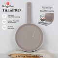 Tigaie flip Berlinger Haus, Taupe, 26 cm, aluminiu, taupe mat