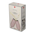 Set 2 pahare pentru sampanie Berlinger Haus, Taupe/Rose, 260 ml, inox 18/10, roz