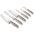 Set 6 cutite Berlinger Haus, Taupe, inox, taupe mat