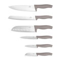 Set 6 cutite Berlinger Haus, Taupe, inox, taupe mat