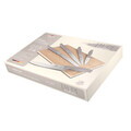 Set 5 cutite cu tocator Berlinger Haus, Taupe, inox/bambus, taupe mat/natur