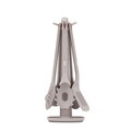 Set 5 ustensile de bucatarie cu suport, Berlinger Haus, Taupe, nailon/plastic, taupe mat