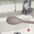 Set 5 ustensile de bucatarie cu suport, Berlinger Haus, Taupe, nailon/plastic, taupe mat
