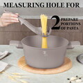 Set 5 ustensile de bucatarie cu suport, Berlinger Haus, Taupe, nailon/plastic, taupe mat
