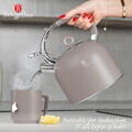 Ceainic Berlinger Haus, Taupe, 3 L, inox 18/10, taupe mat/argintiu