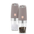 Set 2 rasnite pentru sare/piper Berlinger Haus, Taupe, plastic/ceramica, taupe mat