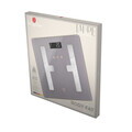 Cantar digital pentru baie Berlinger Haus, Taupe, 30x30 cm, max 180 kg, sticla temperata, taupe mat