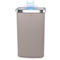 Cos de gunoi cu senzor Berlinger Haus, Taupe, 38.5x28.5x65 cm, 60 L, otel, taupe mat