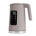 Ceainic electric digital Berlinger Haus, Taupe, 1.7 L, plastic/inox, taupe mat