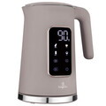 Ceainic electric digital Berlinger Haus, Taupe, 1.7 L, plastic/inox, taupe mat