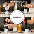 Espressor digital 3 in 1 Berlinger Haus, Taupe, 950W, 21x25.9x28 cm, inox, taupe mat