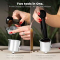 Espressor digital 3 in 1 Berlinger Haus, Taupe, 950W, 21x25.9x28 cm, inox, taupe mat