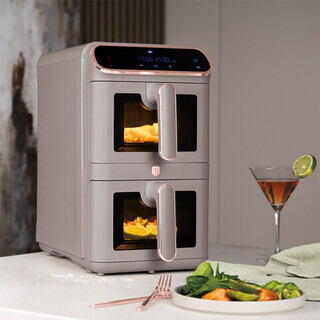 Taupe mat, Friteuza 5.5+5.5L