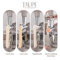 Robot de bucatarie 4 in 1 Berlinger Haus, Taupe, 1500W, inox/plastic, taupe mat/argintiu