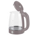 Ceainic electric Berlinger Haus, Taupe, 1.7 L, sticla borosilicata, taupe mat/transparent