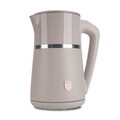 Ceainic electric cu pereti dubli Berlinger Haus, Taupe, 21.6x15.5x26.2 cm / 1.7 L, plastic/inox, taupe mat