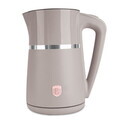 Ceainic electric cu pereti dubli Berlinger Haus, Taupe, 21.6x15.5x26.2 cm / 1.7 L, plastic/inox, taupe mat