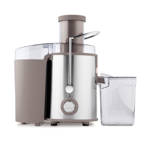 Storcator de fructe Berlinger Haus, Taupe, 500W, 600 ml, inox, taupe mat/argintiu