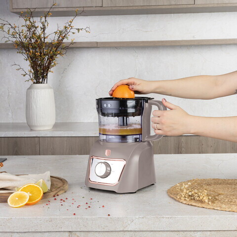 Set blender 8 in 1 Berlinger Haus, Taupe, 500W, inox/plastic, taupe mat