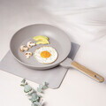 Tigaie Berlinger Haus, Taupe Nordic, 28 cm, 2.4 L, aluminiu forjat, taupe mat/natur