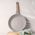 Tigaie Berlinger Haus, Taupe Nordic, 28 cm, 2.4 L, aluminiu forjat, taupe mat/natur