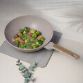 Tigaie Wok Berlinger Haus, Taupe Nordic, 28 cm, 3.5 L, aluminiu forjat, taupe mat/natur