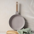 Tigaie flip Berlinger Haus, Taupe Nordic, 26 cm, aluminiu, taupe mat/natur