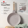 Tigaie flip Berlinger Haus, Taupe Nordic, 26 cm, aluminiu, taupe mat/natur