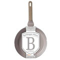 Tigaie flip Berlinger Haus, Taupe Nordic, 26 cm, aluminiu, taupe mat/natur