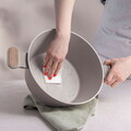 Oala cu capac Berlinger Haus, Taupe Nordic, 28 cm, 6.3 L, aluminiu forjat, taupe mat/natur
