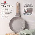 Set 3 tigai rotunde Berlinger Haus, Taupe Nordic, 20/24/28 cm, aluminiu forjat, taupe mat/natur