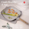 Set 3 tigai Berlinger Haus, Taupe Nordic, 20/24/28 cm, aluminiu forjat, taupe mat/natur