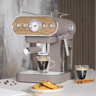 Taupe mat;Natur, Espressor 3 in 1, 950W