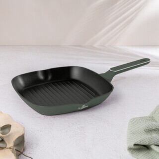 Verde mat, Tigaie grill 28 cm
