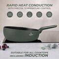 Tigaie flip Berlinger Haus, Matte Green, 26 cm, aluminiu, verde mat