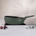Tigaie flip Berlinger Haus, Matte Green, 26 cm, aluminiu, verde mat