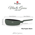 Tigaie flip Berlinger Haus, Matte Green, 26 cm, aluminiu, verde mat