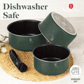 Set pentru gatit Berlinger Haus, Matte Green, 13 piese, aluminiu, verde mat
