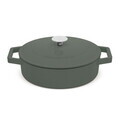 Oala cu capac Berlinger Haus, Matte Green, 26 cm, 2.57 L, fonta, verde mat