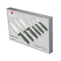 Set 6 cutite Berlinger Haus, Matte Green, inox, verde mat
