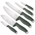 Set 6 cutite Berlinger Haus, Matte Green, inox, verde mat