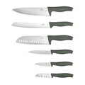 Set 6 cutite Berlinger Haus, Matte Green, inox, verde mat