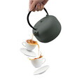 Ceainic Berlinger Haus, Matte Green, 1 L, fonta, verde mat/negru