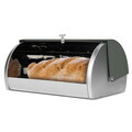 Set cutie pentru paine si 3 recipiente Berlinger Haus, Matte Green, 38.5x28x18.5 cm, inox, verde mat/argintiu