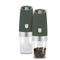 Set 2 rasnite pentru sare/piper Berlinger Haus, Matte Green, plastic/ceramica, verde mat
