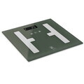 Cantar digital pentru baie Berlinger Haus, Matte Green, 30x30 cm, max 180 kg, sticla temperata, verde mat