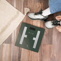 Cantar digital pentru baie Berlinger Haus, Matte Green, 30x30 cm, max 180 kg, sticla temperata, verde mat