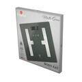 Cantar digital pentru baie Berlinger Haus, Matte Green, 30x30 cm, max 180 kg, sticla temperata, verde mat
