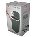 Cos de gunoi cu senzor Berlinger Haus, Matte Green, 38.5x28.5x65 cm, 60 L, otel, verde mat