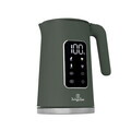 Ceainic electric digital Berlinger Haus, Matte Green, 1.7 L, plastic/inox, verde mat